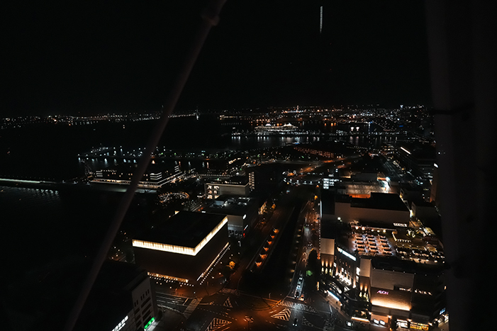 周末横滨的夜景